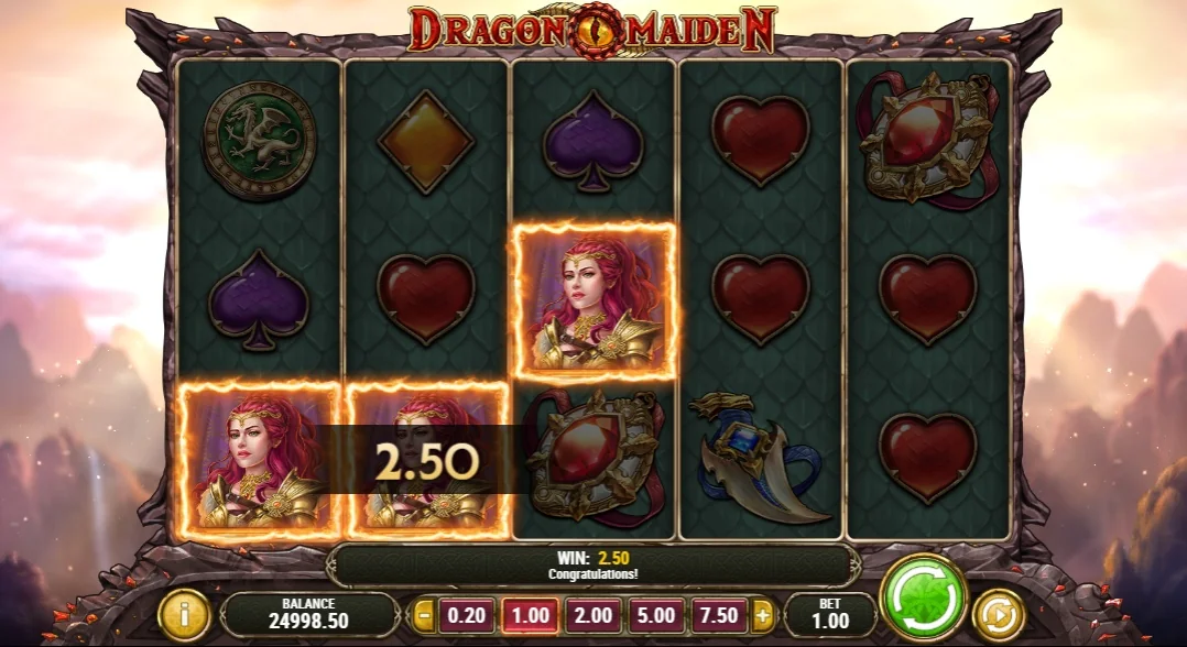 Spin Dragon Maiden reels